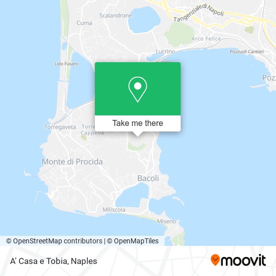 A' Casa e Tobia map