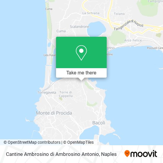 Cantine Ambrosino di Ambrosino Antonio map