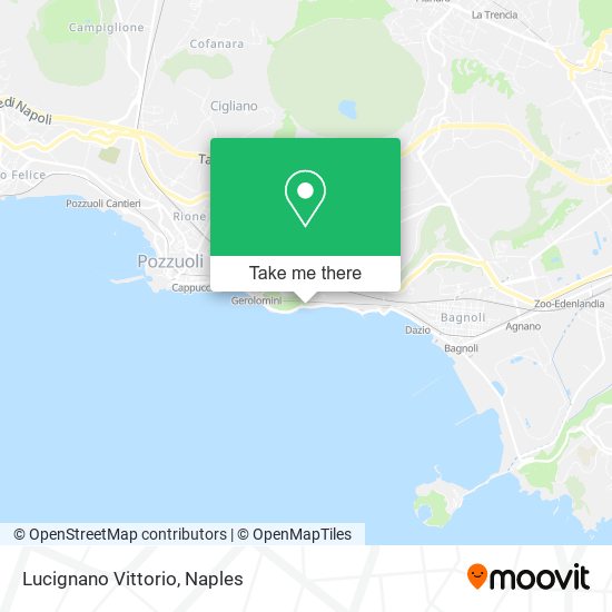 Lucignano Vittorio map