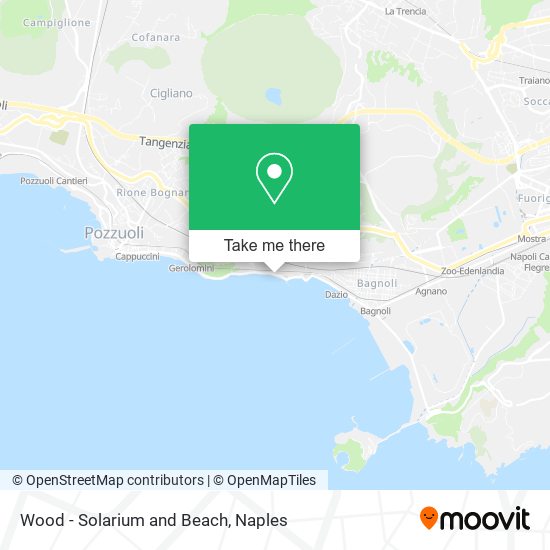 Wood - Solarium and Beach map