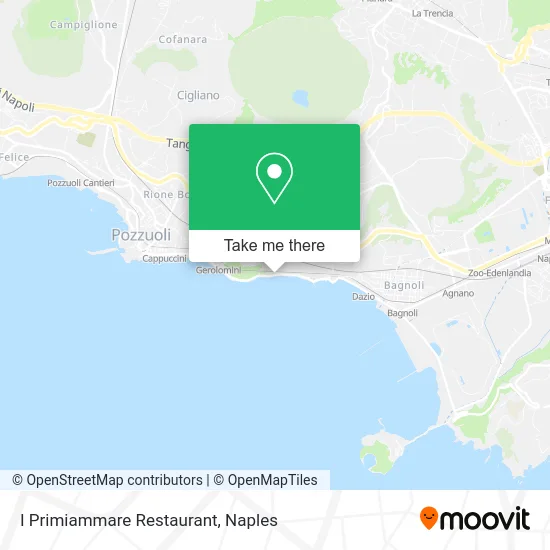 I Primiammare Restaurant map