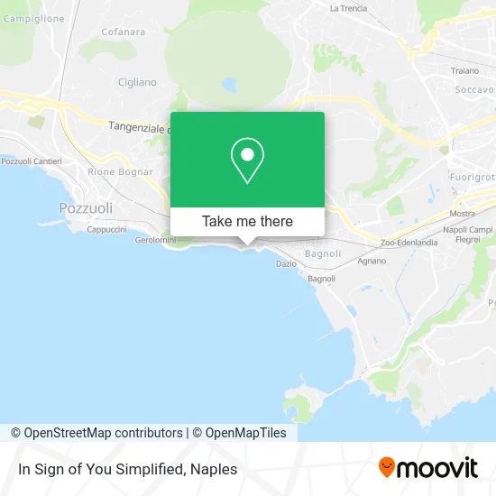 In Sign of You Simplified map