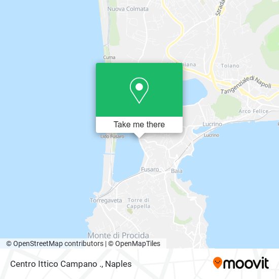 Centro Ittico Campano . map