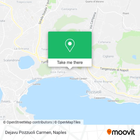 Dejavu Pozzuoli Carmen map