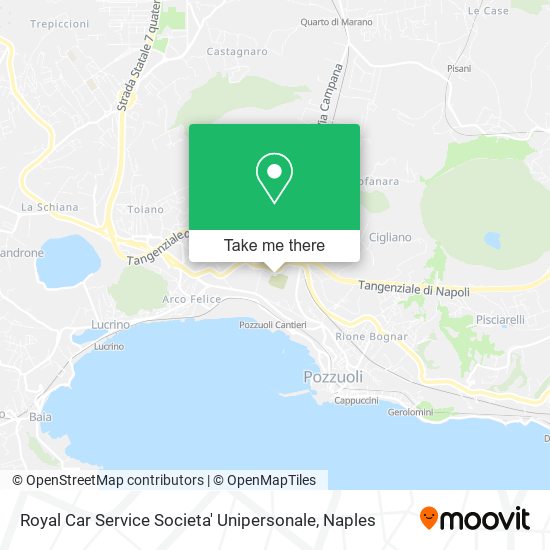 Royal Car Service Societa' Unipersonale map