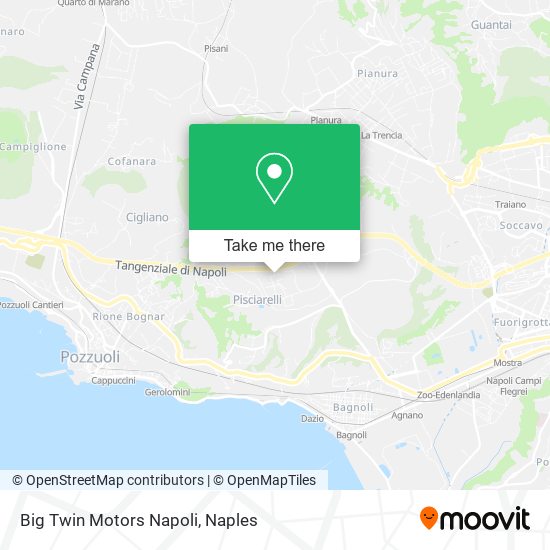 Big Twin Motors Napoli map