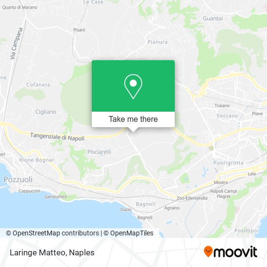 Laringe Matteo map