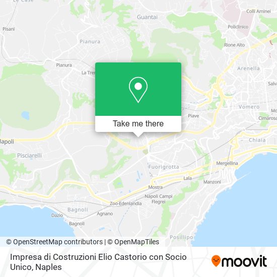 Impresa di Costruzioni Elio Castorio con Socio Unico map