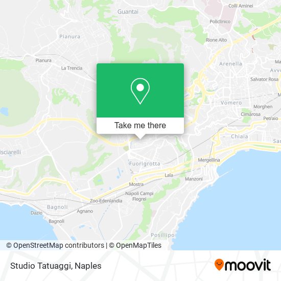 Studio Tatuaggi map
