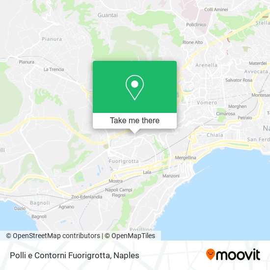 Polli e Contorni Fuorigrotta map