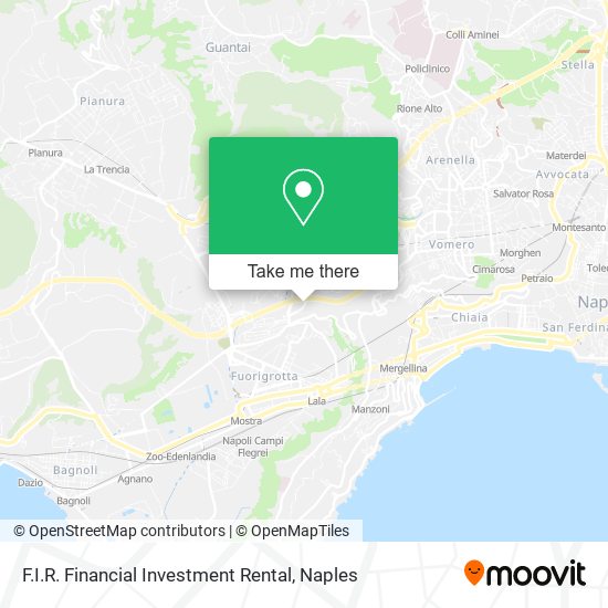 F.I.R. Financial Investment Rental map