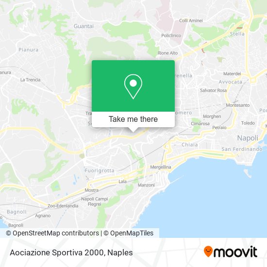 Aociazione Sportiva 2000 map