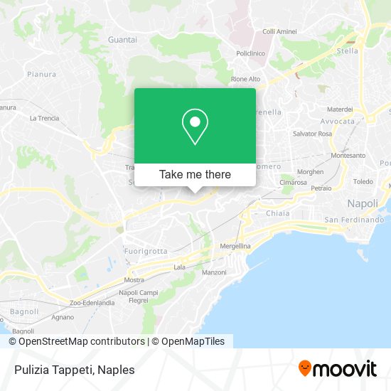 Pulizia Tappeti map