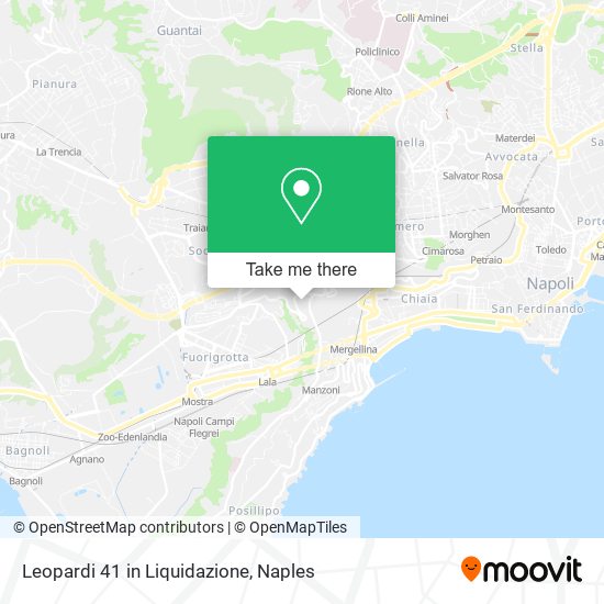 Leopardi 41 in Liquidazione map