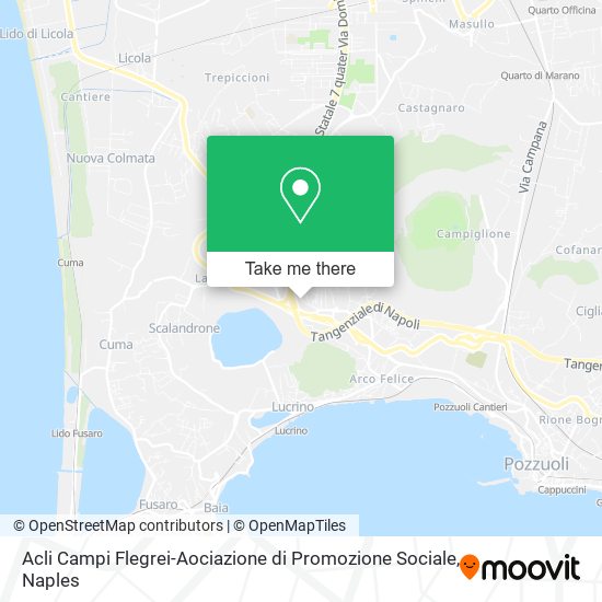 Acli Campi Flegrei-Aociazione di Promozione Sociale map