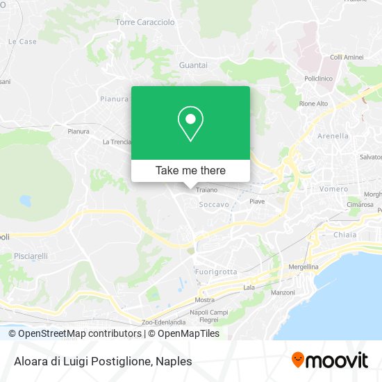 Aloara di Luigi Postiglione map