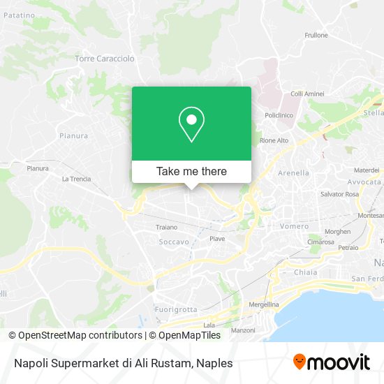 Napoli Supermarket di Ali Rustam map