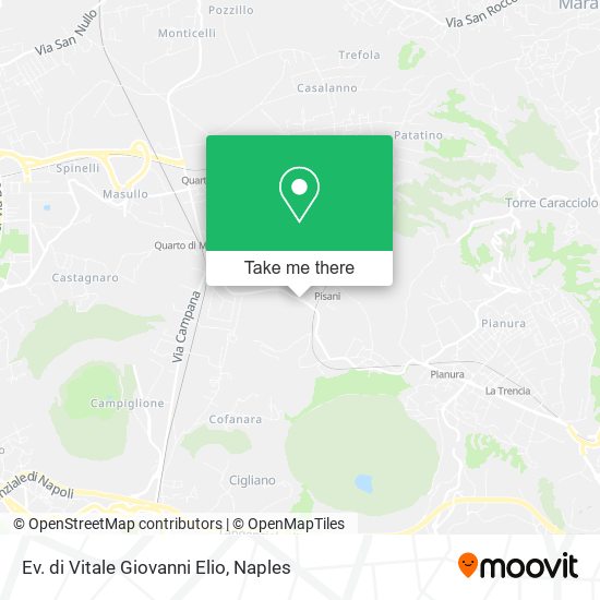 Ev. di Vitale Giovanni Elio map