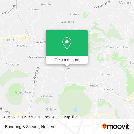 Bparking & Service map