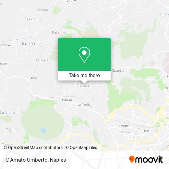 D'Amato Umberto map