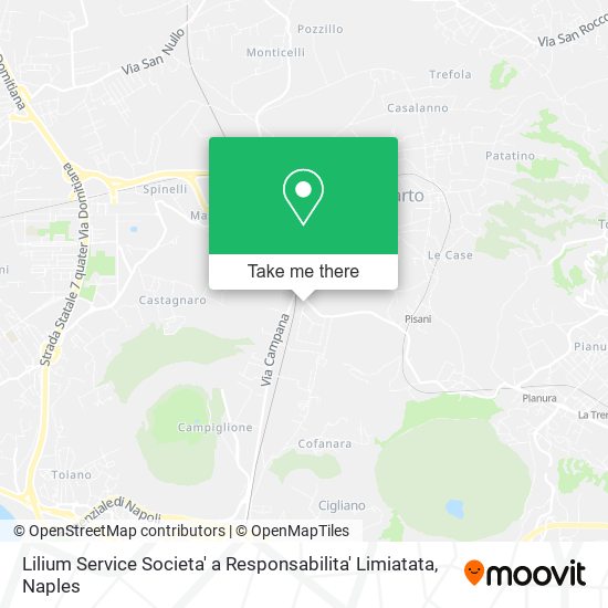 Lilium Service Societa' a Responsabilita' Limiatata map