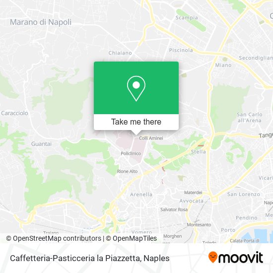 Caffetteria-Pasticceria la Piazzetta map