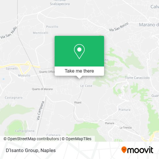 D'Isanto Group map