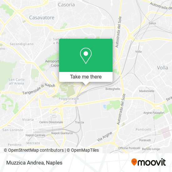 Muzzica Andrea map