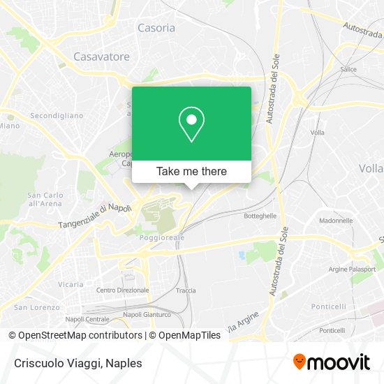 Criscuolo Viaggi map