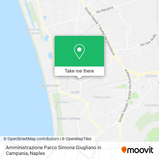 Amministrazione Parco Simona Giugliano in Campania map