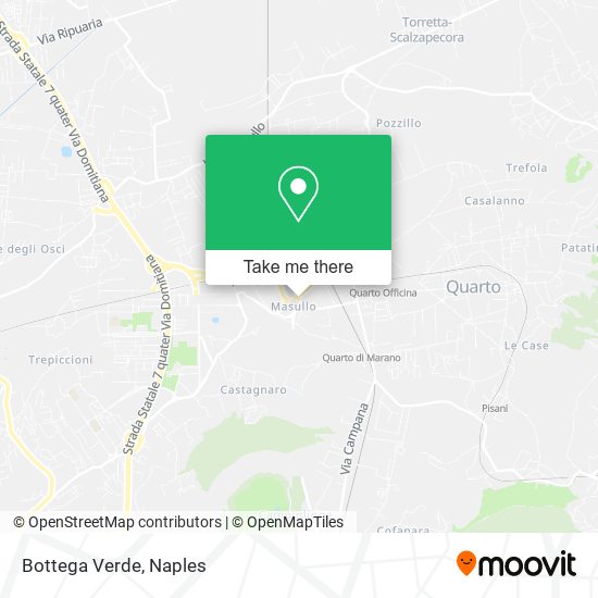 Bottega Verde map