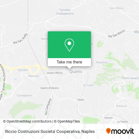 Riccio Costruzioni Societa' Cooperativa map