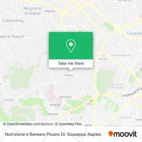Nutrizione e Beneere Pisano Dr. Giuseppe map
