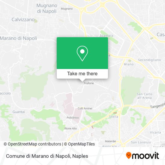 Comune di Marano di Napoli map