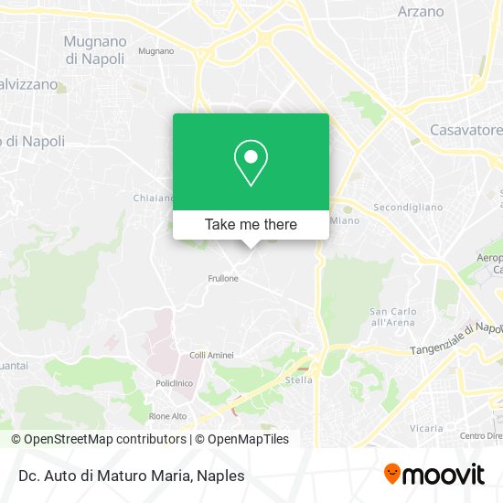Dc. Auto di Maturo Maria map