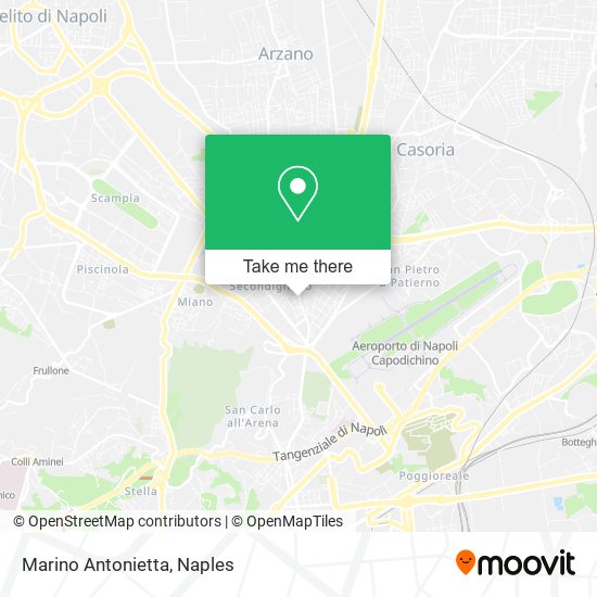 Marino Antonietta map