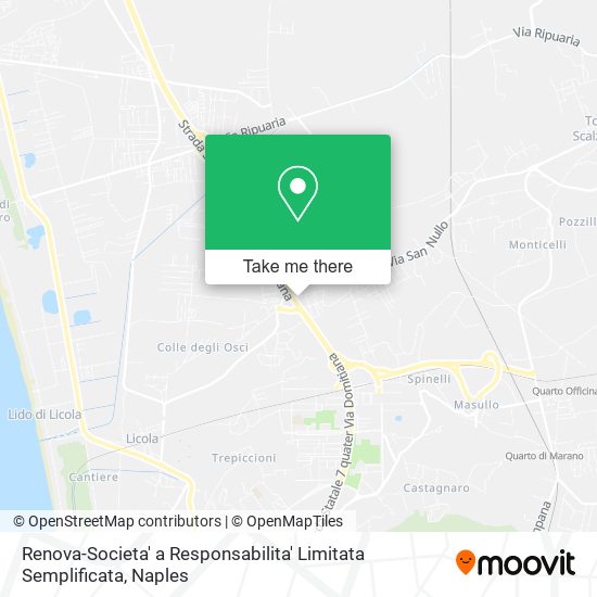 Renova-Societa' a Responsabilita' Limitata Semplificata map