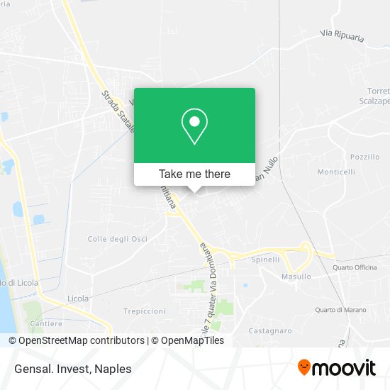 Gensal. Invest map