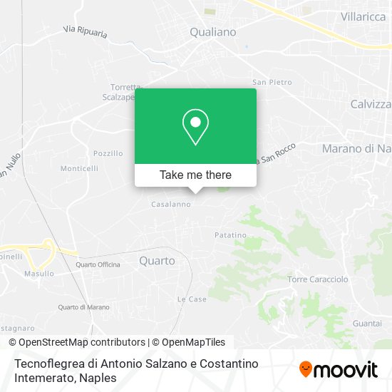 Tecnoflegrea di Antonio Salzano e Costantino Intemerato map