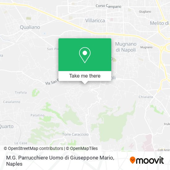 M.G. Parrucchiere Uomo di Giuseppone Mario map
