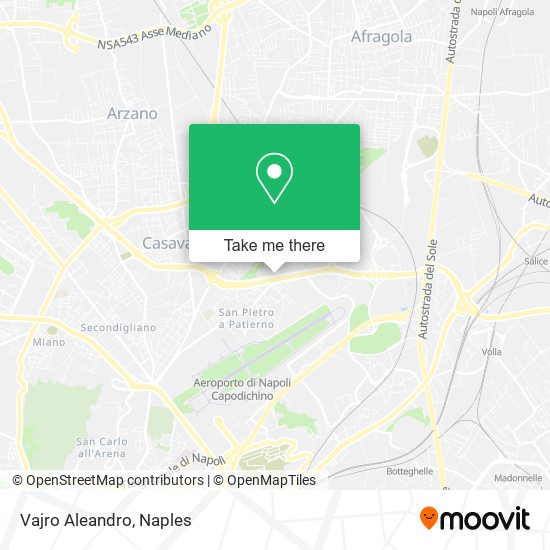 Vajro Aleandro map