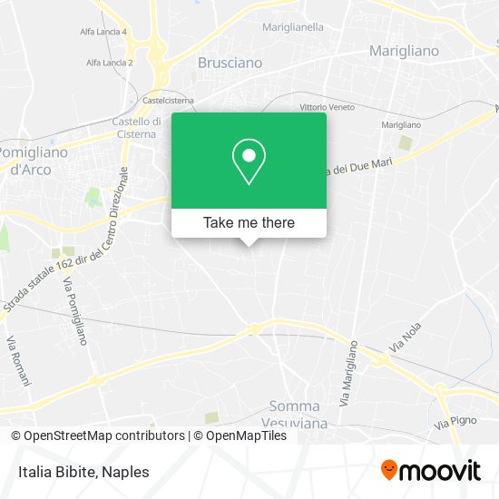 Italia Bibite map