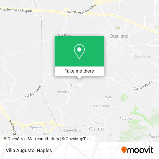 Villa Augusto map