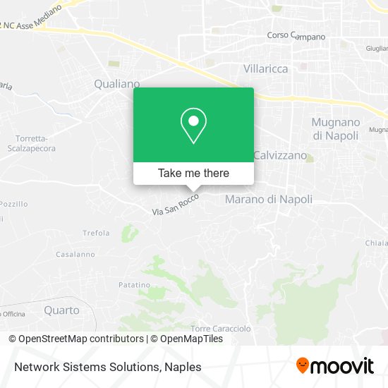 Network Sistems Solutions map