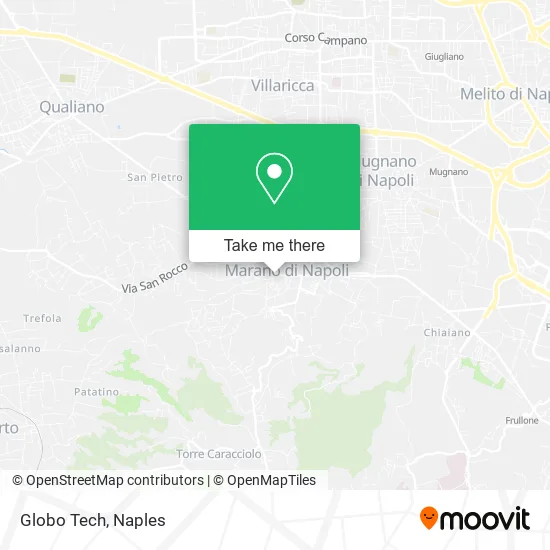 Globo Tech map