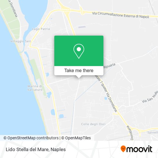 Lido Stella del Mare map