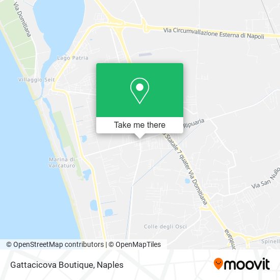 Gattacicova Boutique map