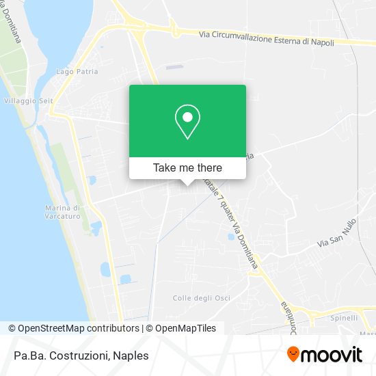 Pa.Ba. Costruzioni map