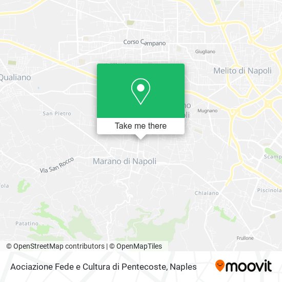 Aociazione Fede e Cultura di Pentecoste map