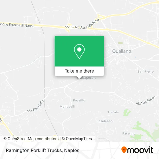 Ramington Forklift Trucks map